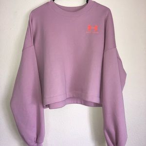 Under Armour cropped crewneck